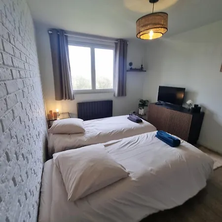 Les Peupliers - Calme&confortable - Vue Sur étang à 10mn Du Touquet Apartamento Saint-Josse